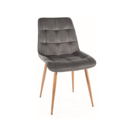 45728 jidelni zidle chic d velvet seda