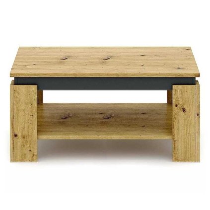 Hudson B dohányzóasztal, artisan tölgy / antracit