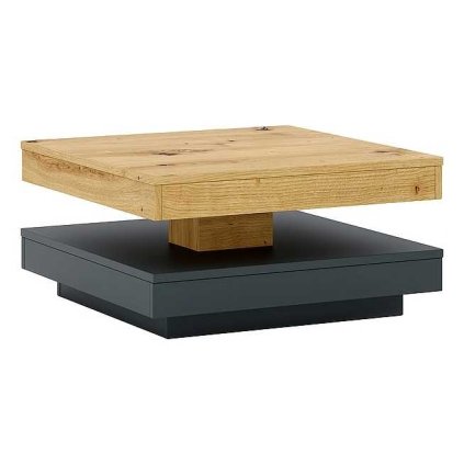 Peoria dohányzóasztal, artisan tölgy / antracit