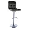 Amo Velvet bárszék, fekete