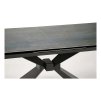 Amir étkezőasztal, fekete