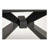 Amir étkezőasztal, fekete