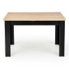 Aseado étkezőasztal, artisan tölgy / fekete