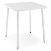 Asher étkezőasztal, négyzet, fehér
