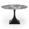 Blake étkezőasztal, fekete márvány