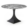 Blake étkezőasztal, fekete márvány