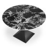 Blake étkezőasztal, fekete márvány