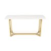 Coltrane étkezőasztal, márvány / arany