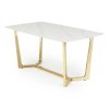 Coltrane étkezőasztal, márvány / arany