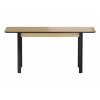 Diego II étkezőasztal 120 x 68 cm, artisan tölgy / fekete
