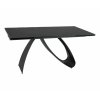 Diuna II étkezőasztal, fekete