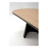 Emmet étkezőasztal, tölgy / fekete