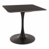 Espero étkezőasztal - négyzet, fekete márvány / fekete