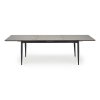 Inspire étkezőasztal, szürke / fekete