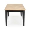 Kenneth étkezőasztal, tölgy / fekete