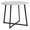 Lona étkezőasztal, márvány / fekete