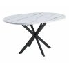 Maxwell étkezőasztal, márvány / fekete