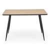 Pound étkezőasztal, tölgy / fekete
