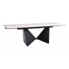 Riau étkezőasztal, márvány / fekete