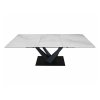 Sorento étkezőasztal, márvány / fekete