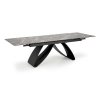 Sublime étkezőasztal, fekete márvány / fekete