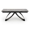 Sublime étkezőasztal, fekete márvány / fekete