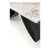 Sublime étkezőasztal, márvány / fekete