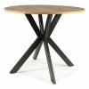 Talia II étkezőasztal, tölgy / fekete
