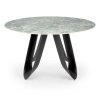 Umi étkezőasztal, márvány / fekete