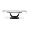 Wolker étkezőasztal, márvány / fekete