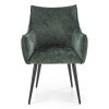 Catherine étkezőszék, sötét zöld