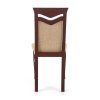 Citrone étkezőszék, barna / sötét dió