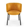Claire étkezőszék, sárga