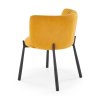 Claire étkezőszék, sárga