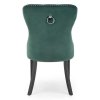 Cursi étkezőszék, sötét zöld