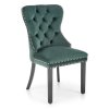 Cursi étkezőszék, sötét zöld