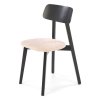 Hope étkezőszék, bézs / fekete
