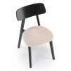 Hope étkezőszék, bézs / fekete