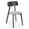 Hope étkezőszék, szürke / fekete