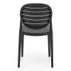 Josie étkezőszék, fekete