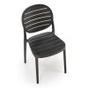 Josie étkezőszék, fekete