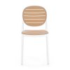 Josie étkezőszék, barna / fehér