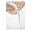 Josie étkezőszék, barna / fehér