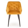Lain étkezőszék, sárga