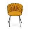 Noemi étkezőszék, sárga