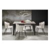 Oxana étkezőszék, szürke