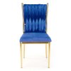 Ravia étkezőszék, kék / arany