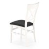Rebecca étkezőszék, fekete / fehér