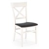Rebecca étkezőszék, fekete / fehér
