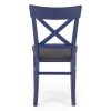 Rebecca étkezőszék, fekete / kék
